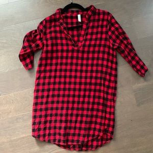 Pink Lily Boutique Plaid Tunic